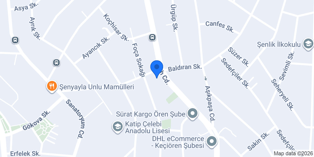 Ereksan Mobilya Dekorasyon konumu