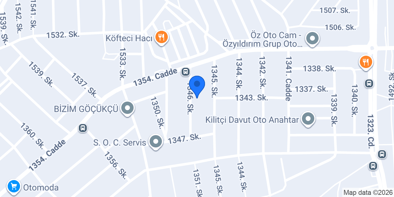 Wos Car Servis konumu