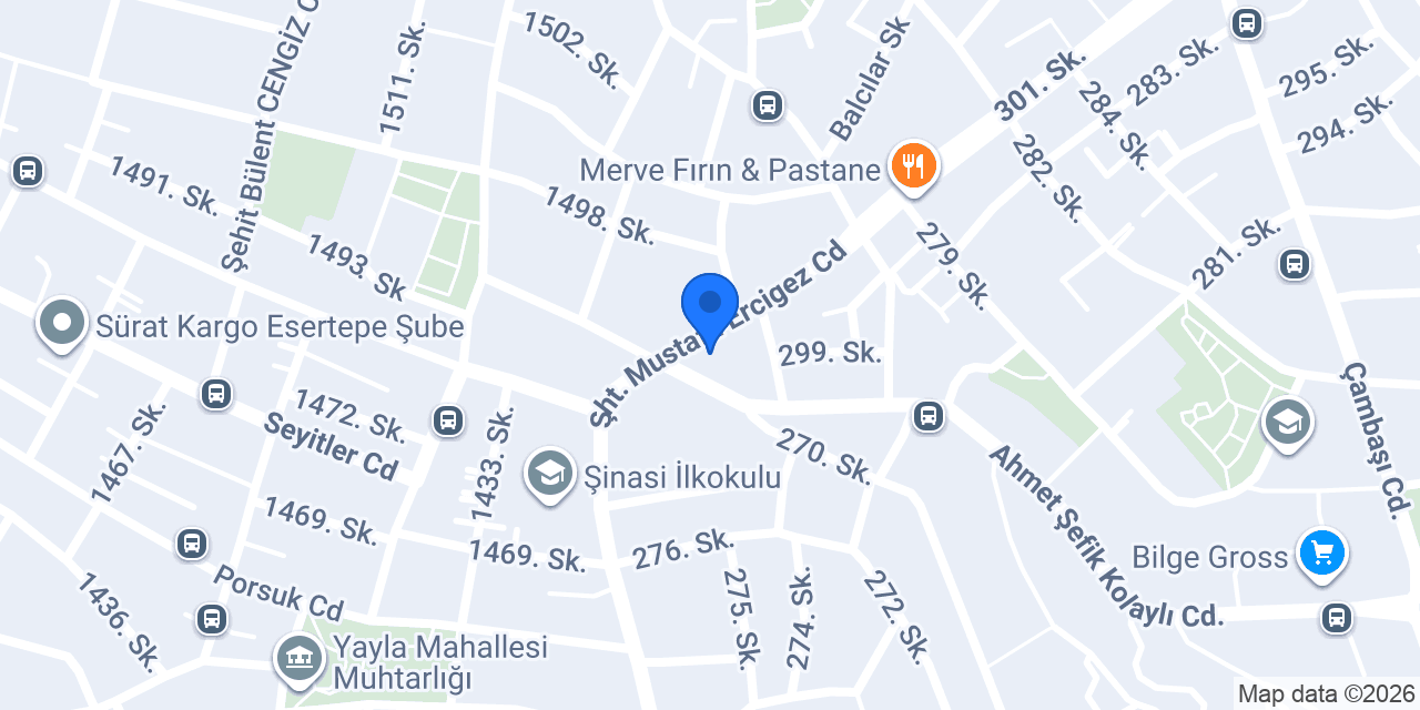 Ulaş nakliyat konumu