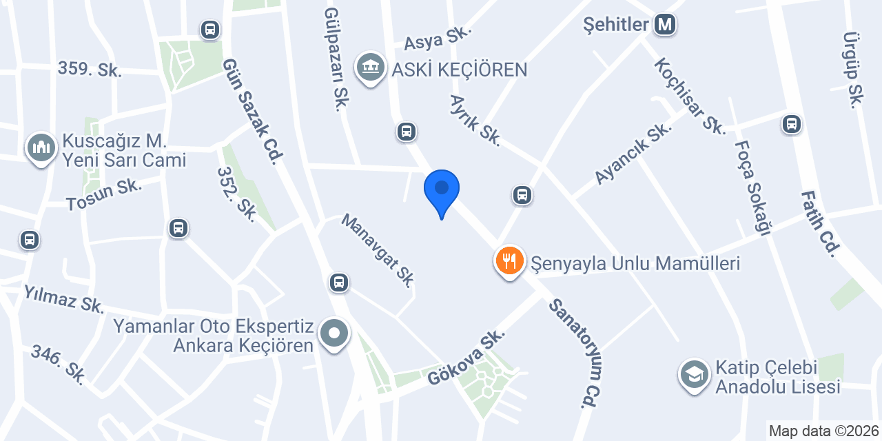 Erkan Erkek Kuaförü konumu