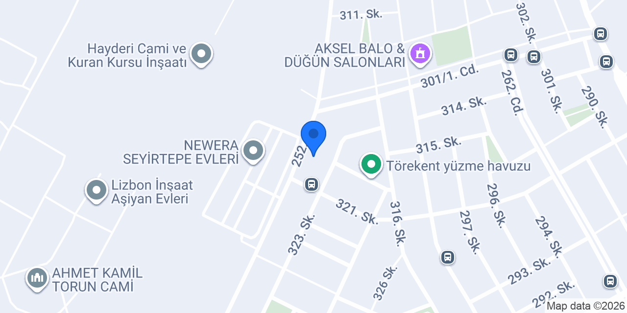 Törekent Nakliyat konumu