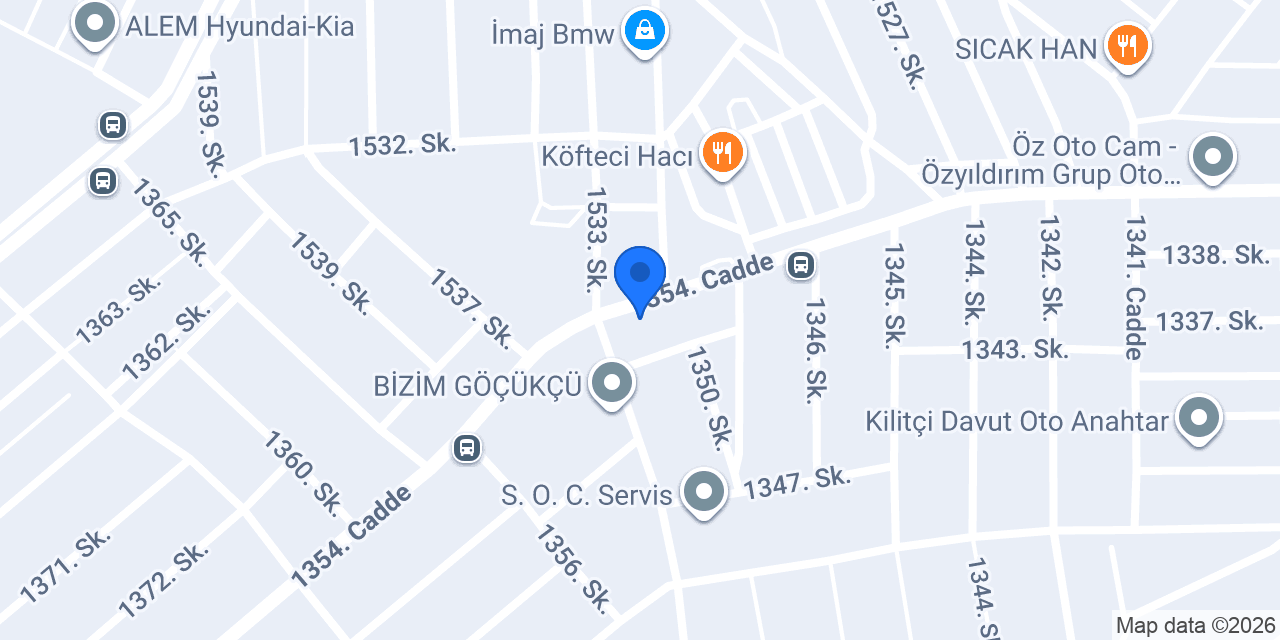Camuzoğlu Baklava konumu