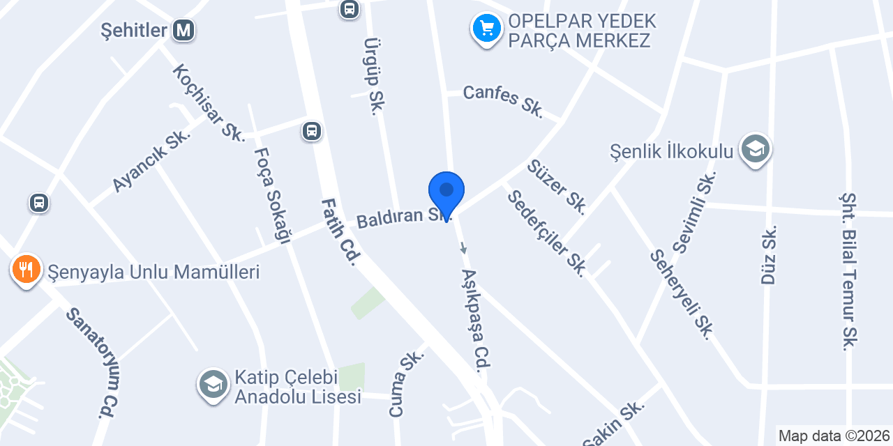 Adres Bayan Kuaförü konumu