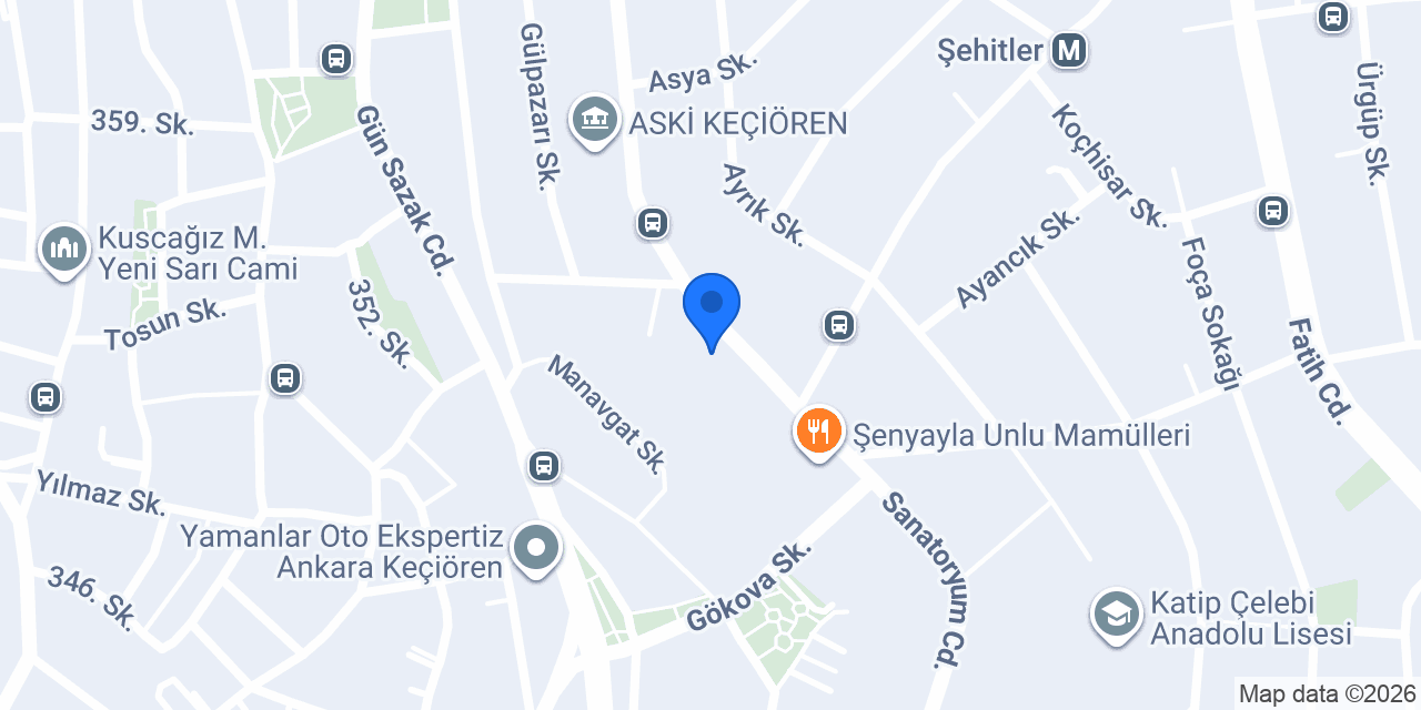 Ali Erkek Kuaförü konumu