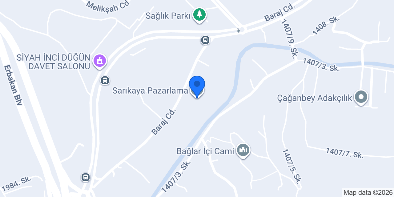 Sarıkaya Pazarlama konumu