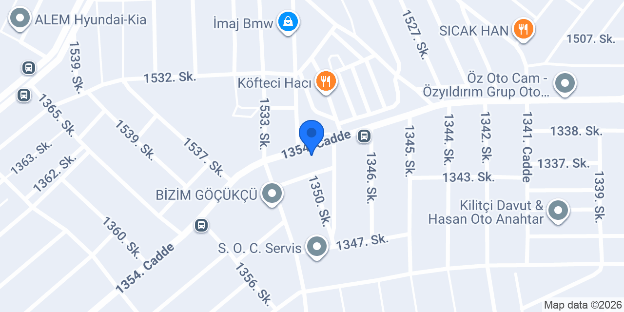 Garantili Arabam Yenimahalle Oto Ekspertiz - İvedik OSB Oto Ekspertiz konumu