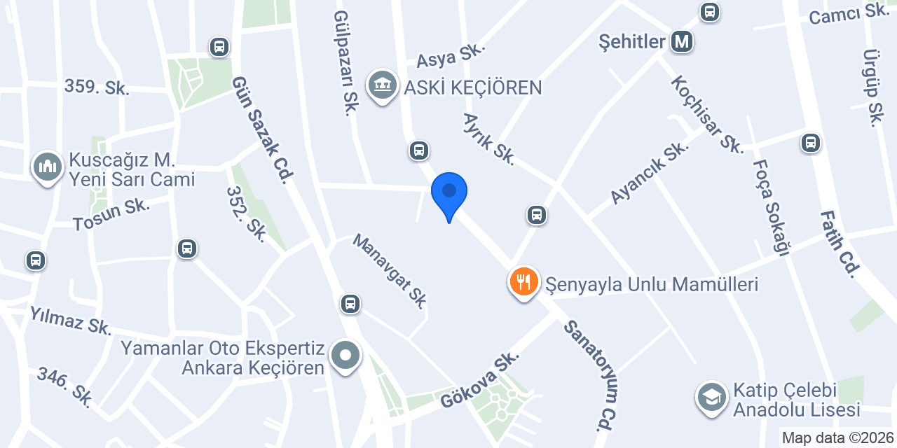 Busem Çiçekçilik konumu