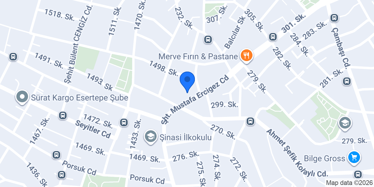 KIRK4 MODA konumu