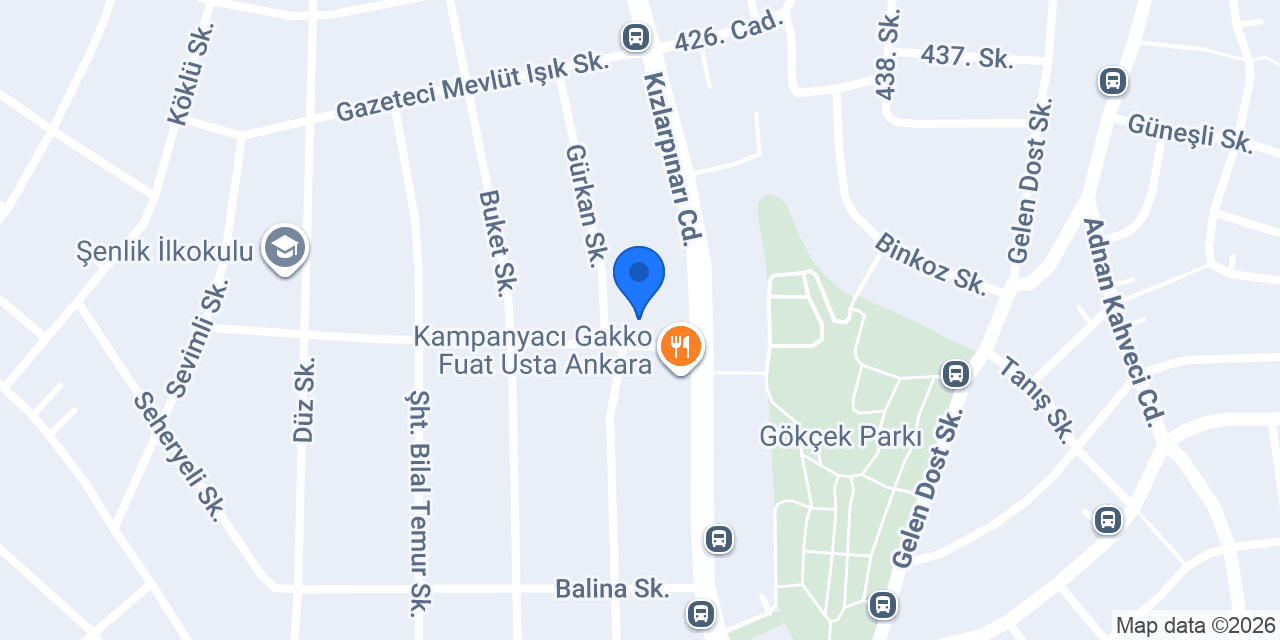 Şahsenem Eczanesi konumu