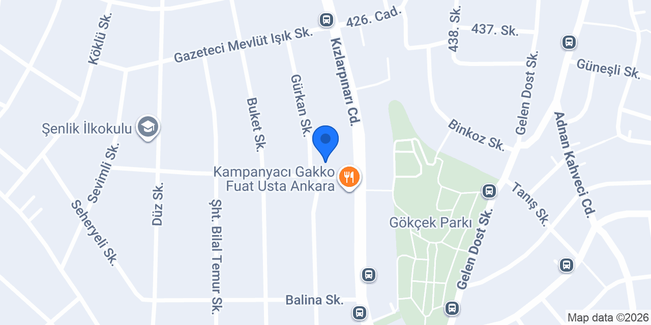 Eczane Büyük Başkent konumu