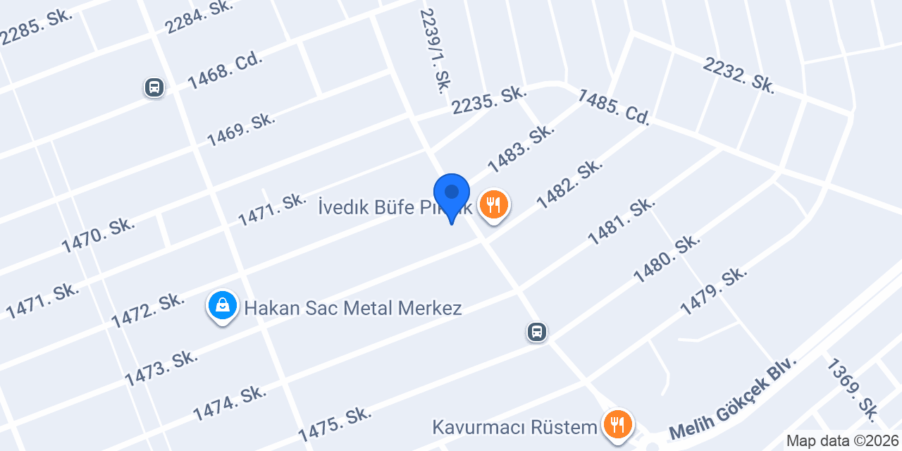 Rüzgar forklift ivedik konumu