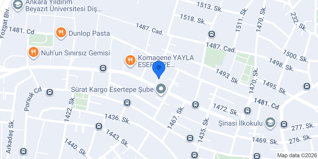 Ema Car Rental konumu