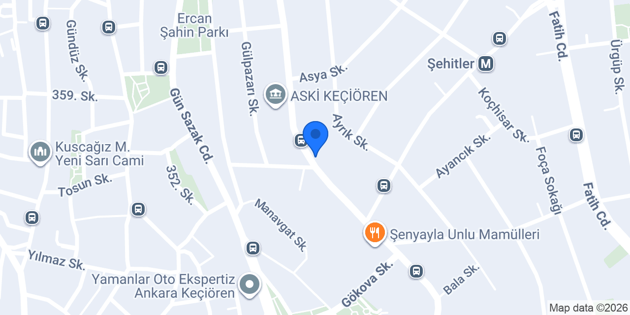 Cansızoğlu Elektrik Toptan Ve Perakende konumu
