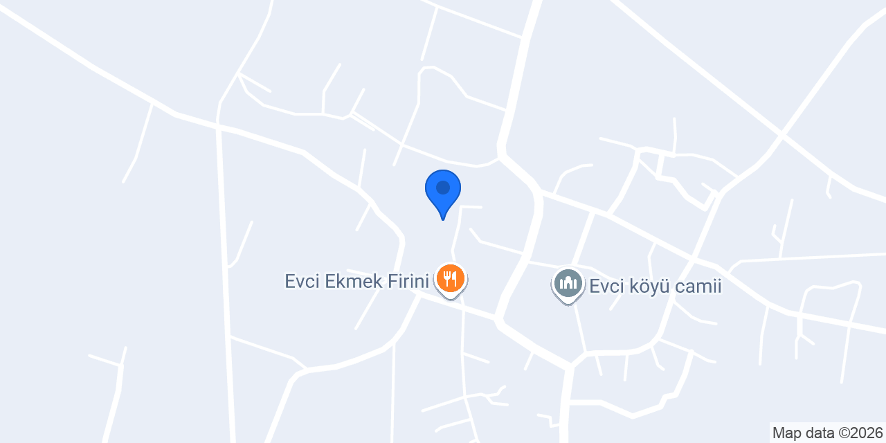 Evci İlköğretim Okulu konumu