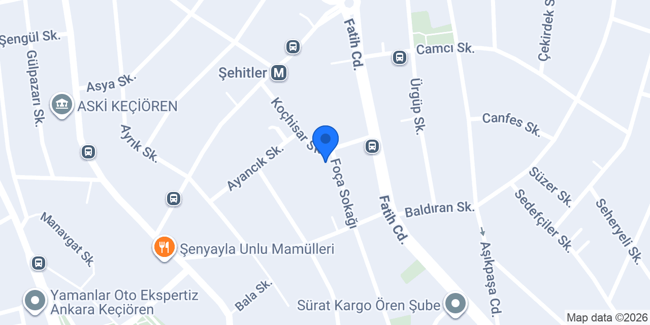 Tunalı Akademi Koleji konumu