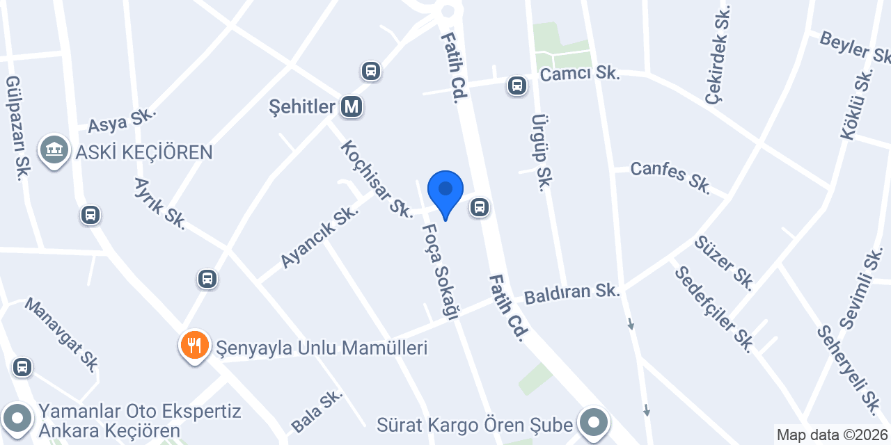 PİZZA TİME KEÇİÖREN konumu