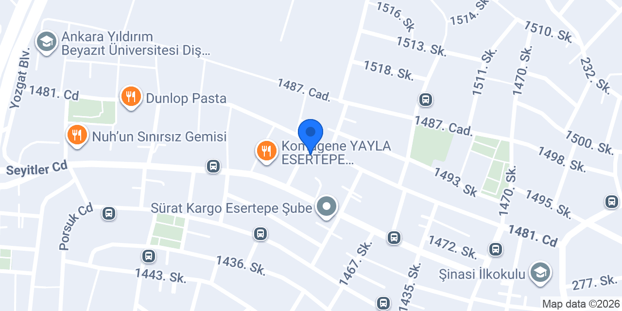 BAŞKENT BRÜLÖR konumu