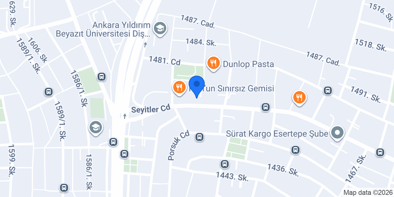 Özel Etlik Rota Sosyal Etkinlik ve Gelişim Merkezi konumu