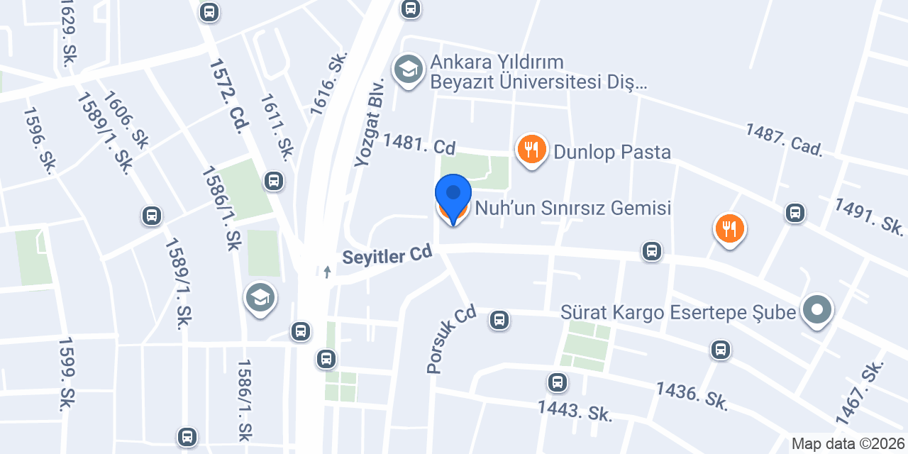 Nuh’un Sınırsız Gemisi konumu