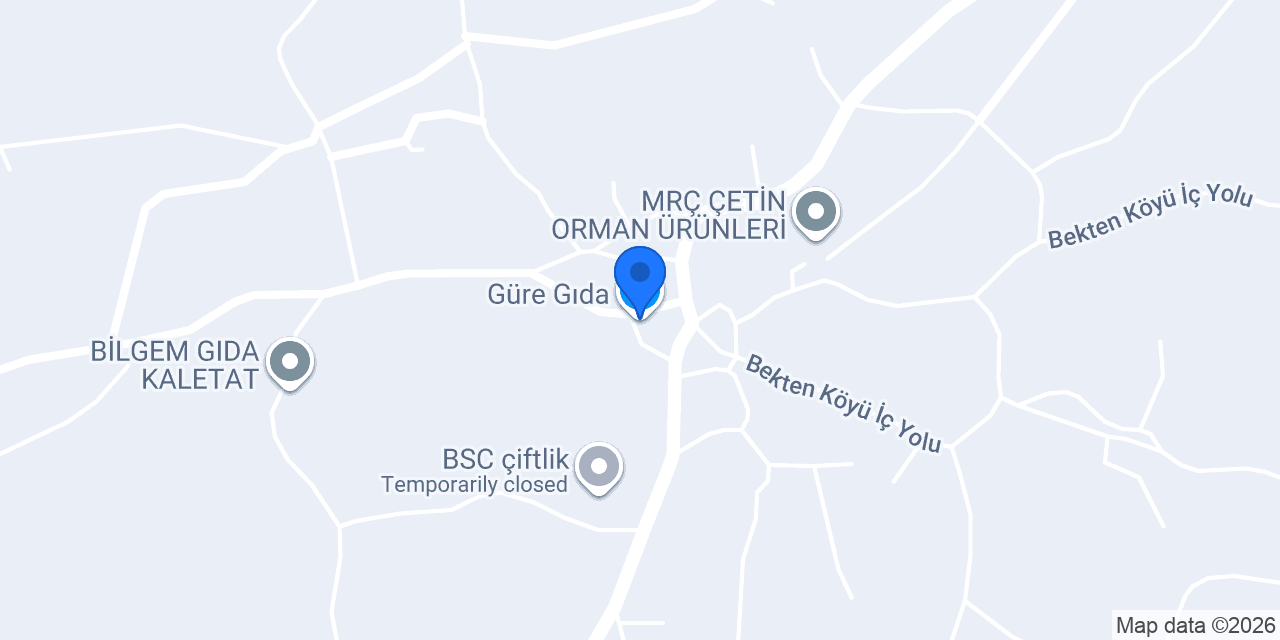 Güre Gıda konumu