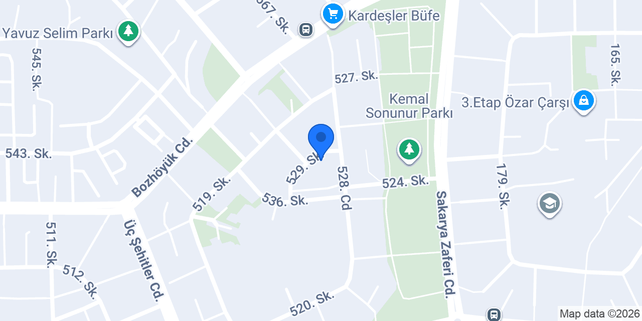 Eryaman Gülveren Anaokulu konumu