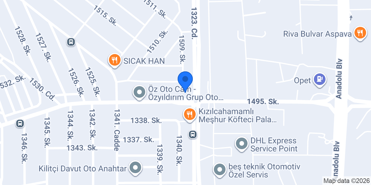 Tostçu ziver İVEDİK konumu