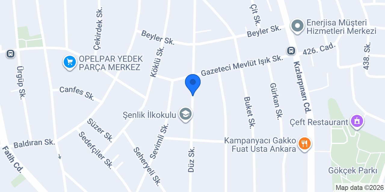 sevgi markett konumu