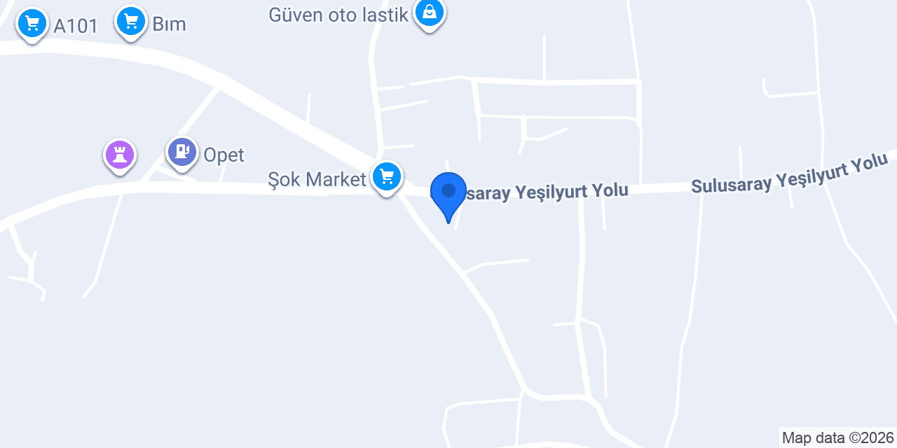 Sulusaray İlçe Müftülüğü konumu