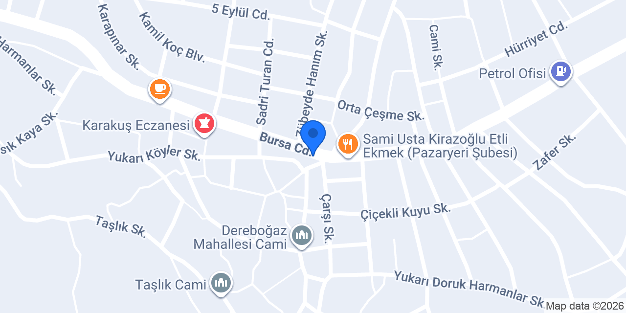 KILIÇ TURİZM konumu