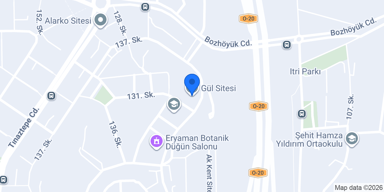 Gül Sitesi konumu
