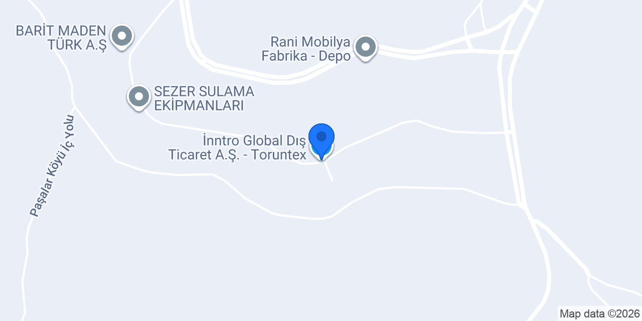 İnntro Global Dış Ticaret A.Ş. - Toruntex konumu