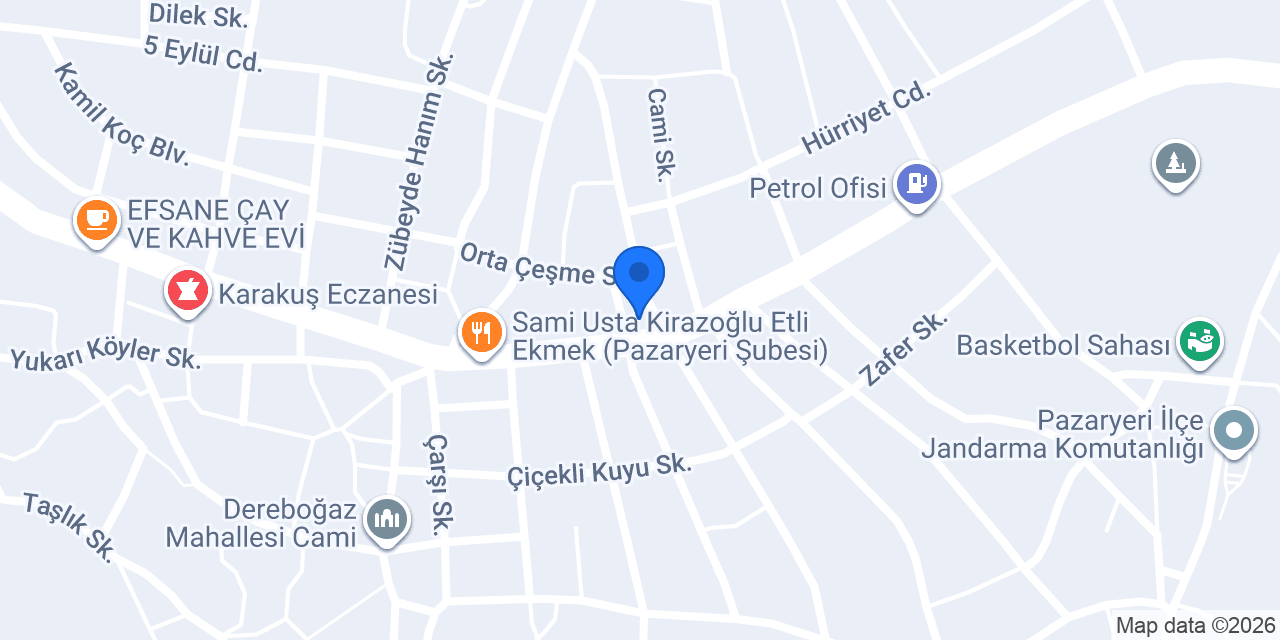 Özlem Taş Fırın Ekmeği konumu