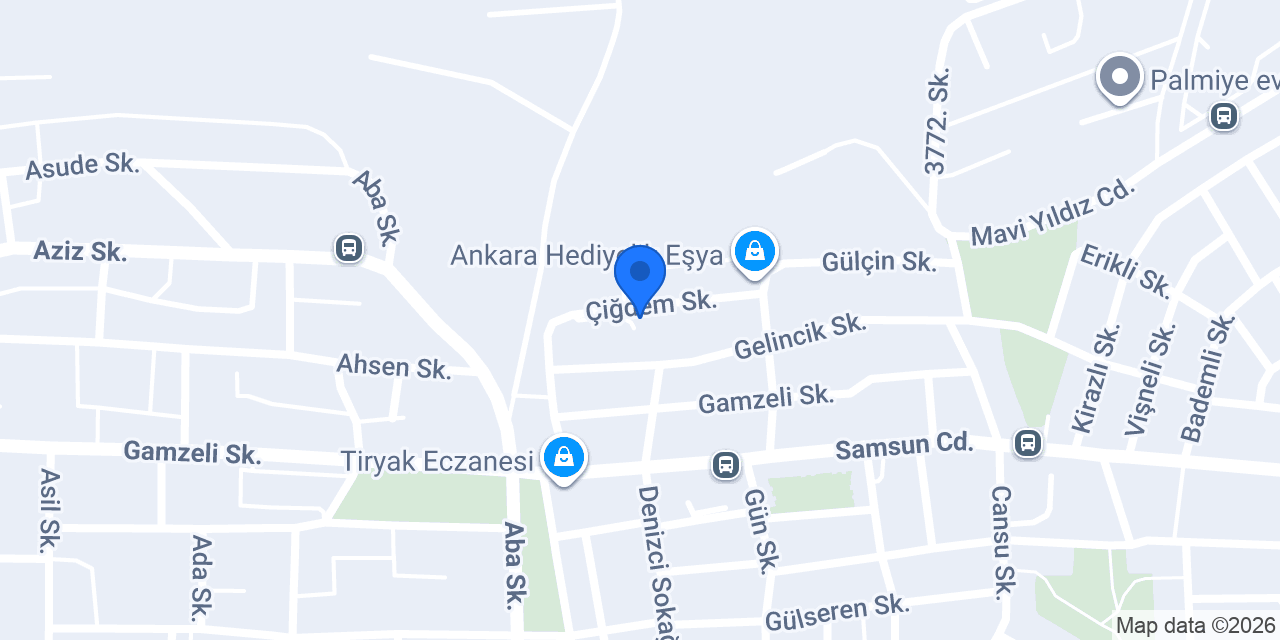 Direksiyon Kaplamacı konumu
