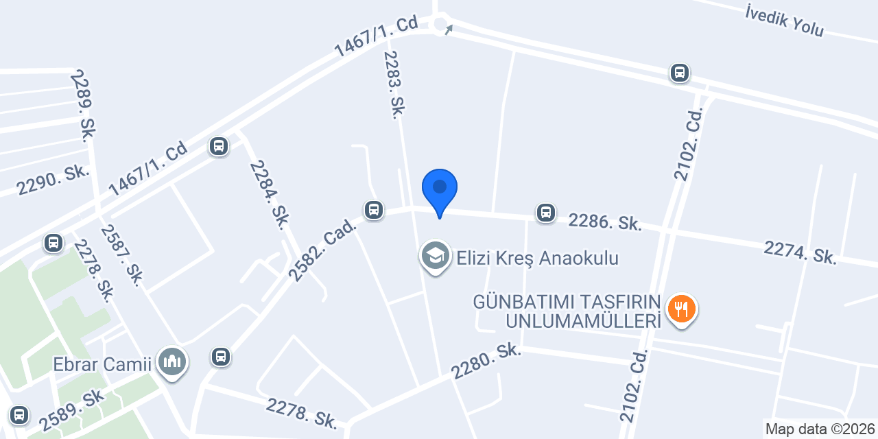 Batıkent Hırdavat (Aslan Teknik) konumu