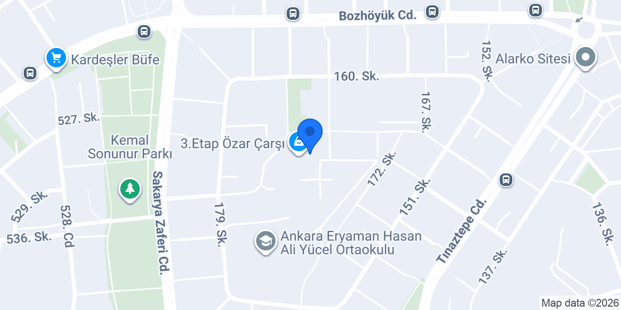 Özlem Pide Kebap Salonu konumu