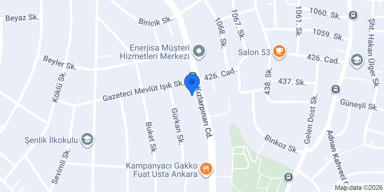 Şahbudak SürücüKursu konumu