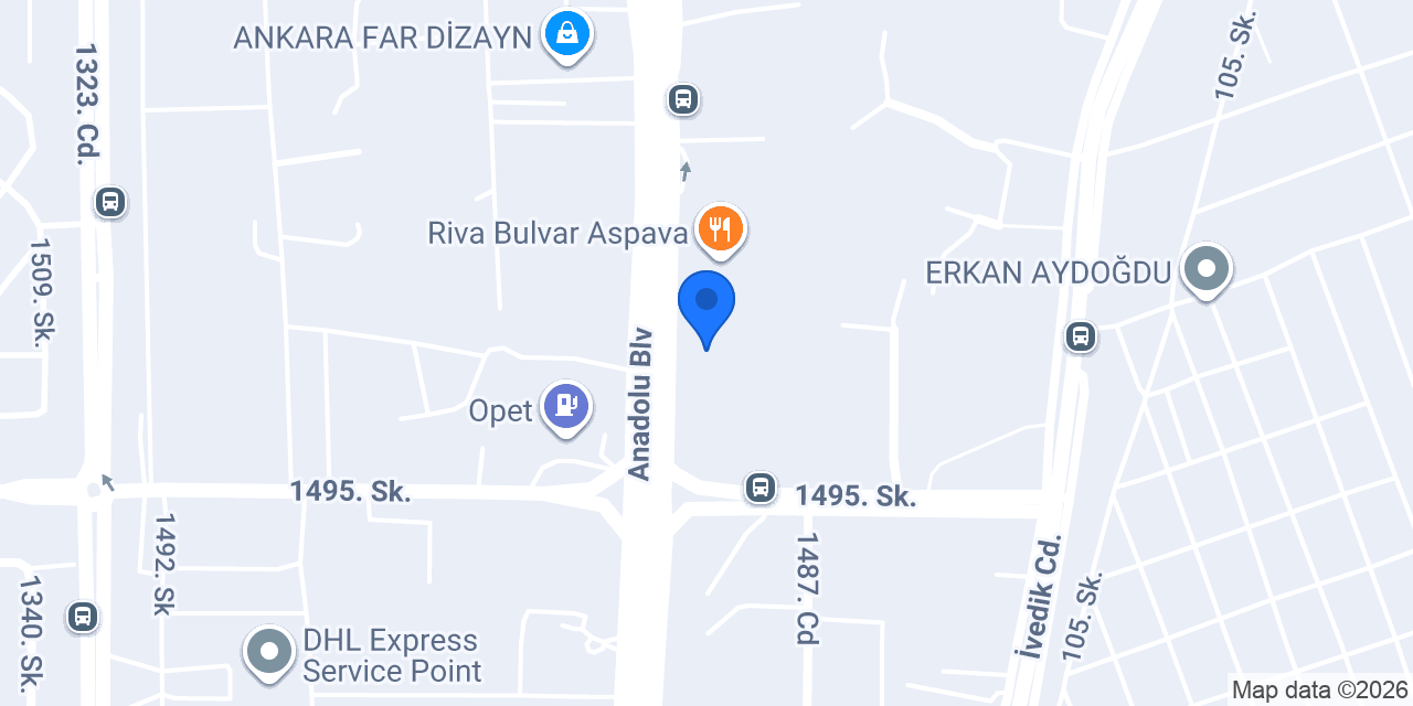 Misbaşak Anadolu Bulvarı konumu