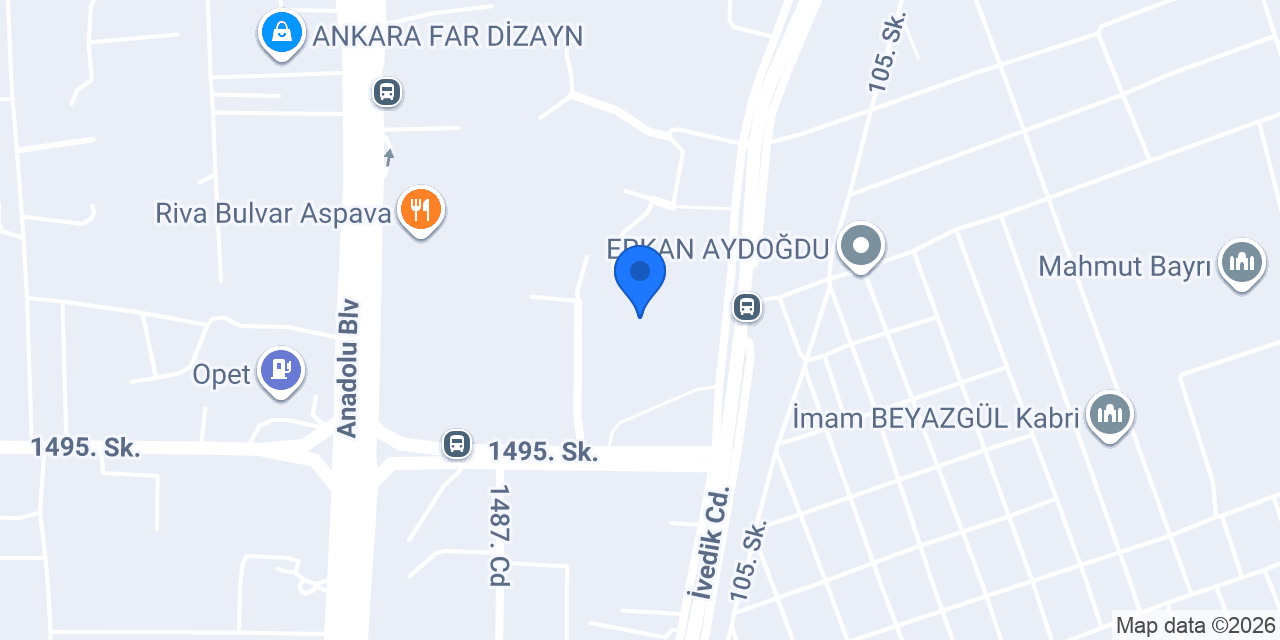 TASECS Üretim ve Test Merkezi konumu