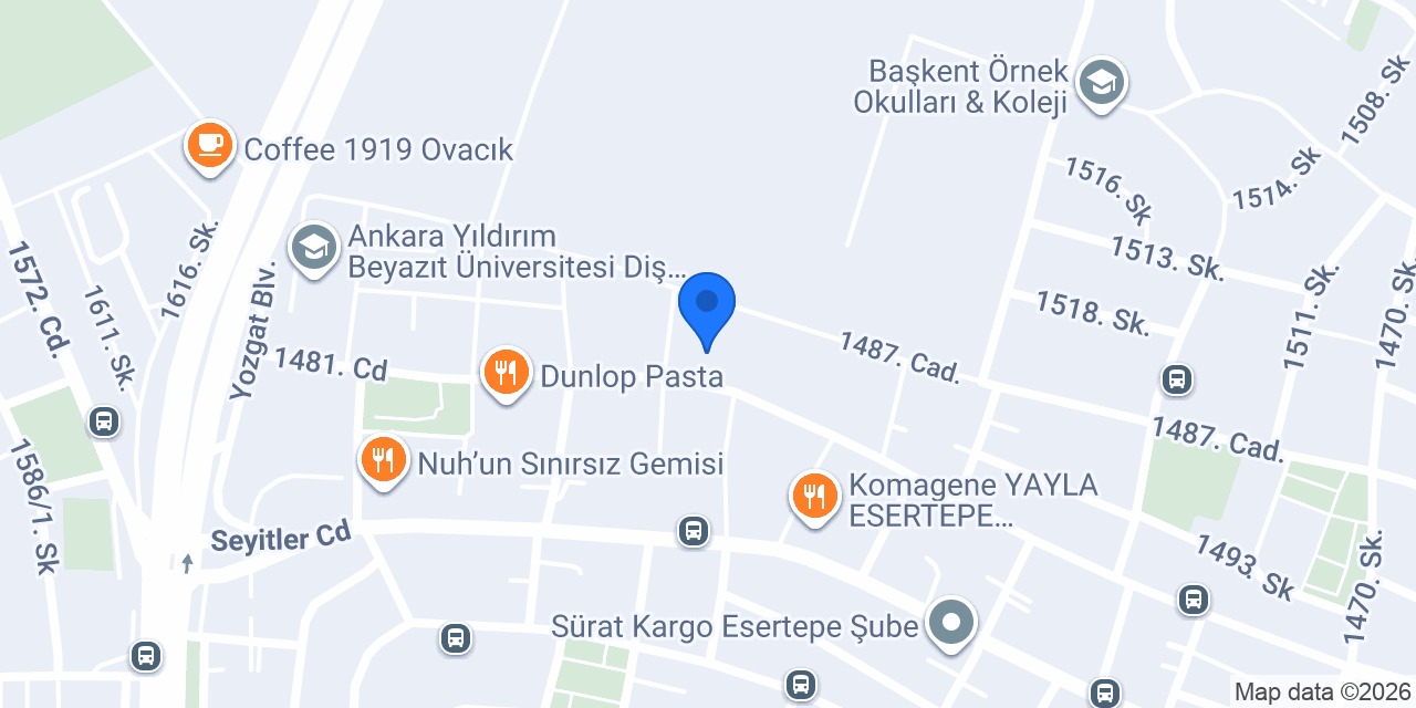 Gökdeniz Tesisat konumu