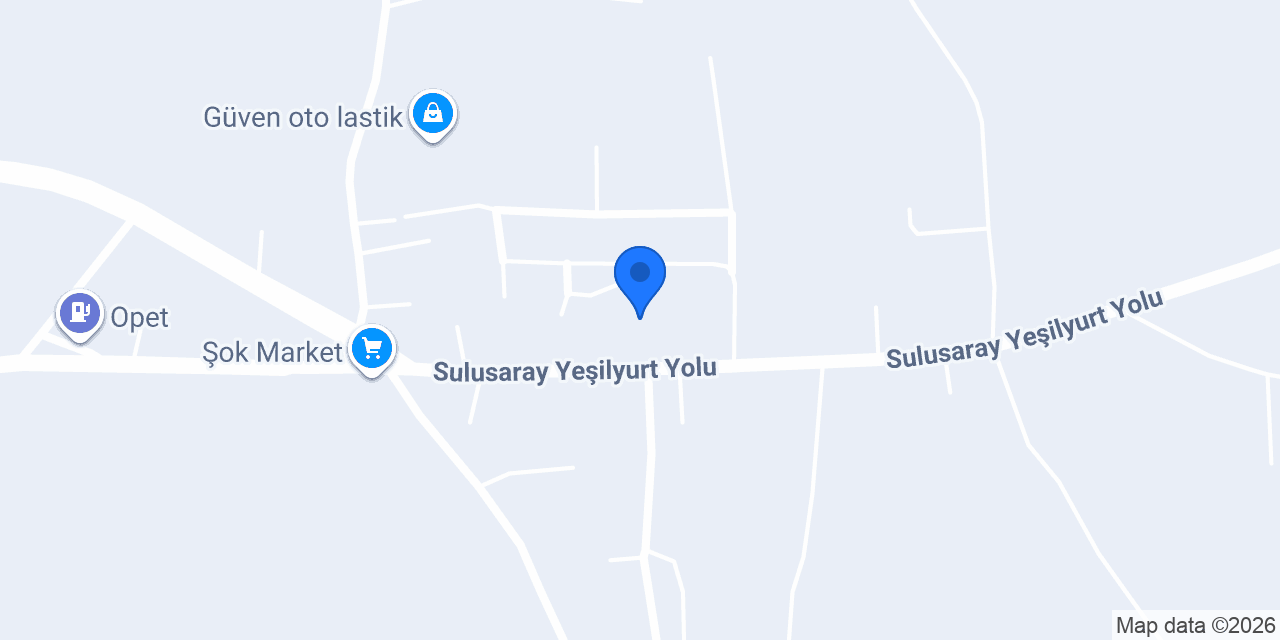 Sulusaray Belediyesi konumu
