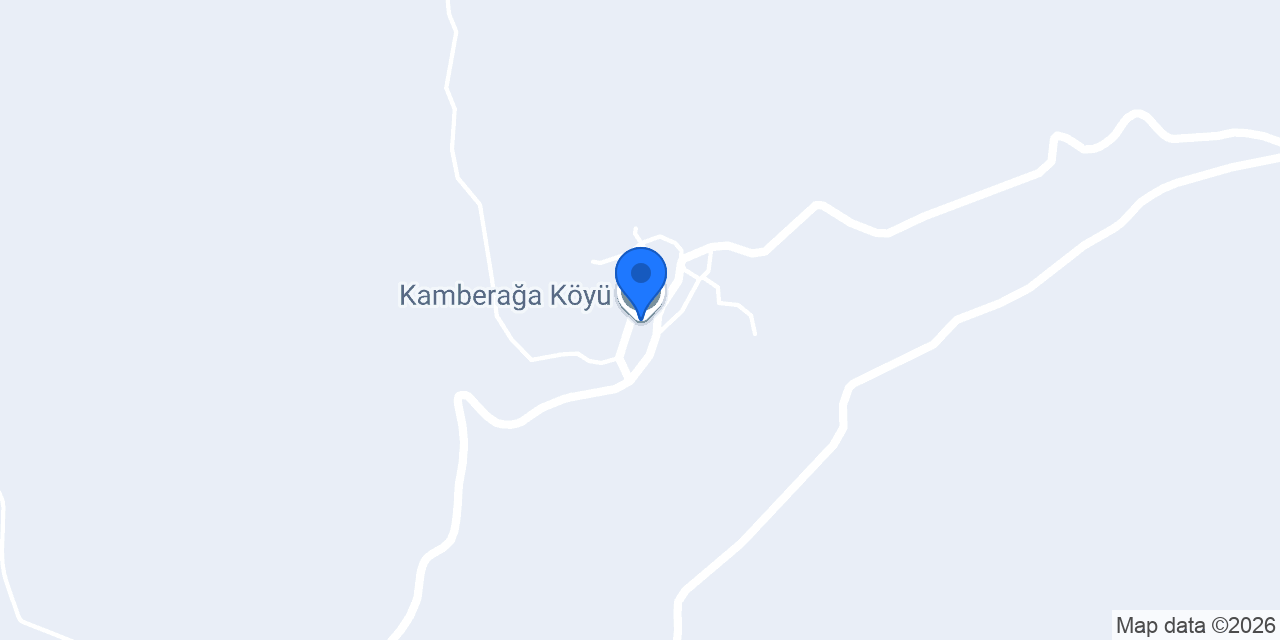 Kamberağa Köyü konumu