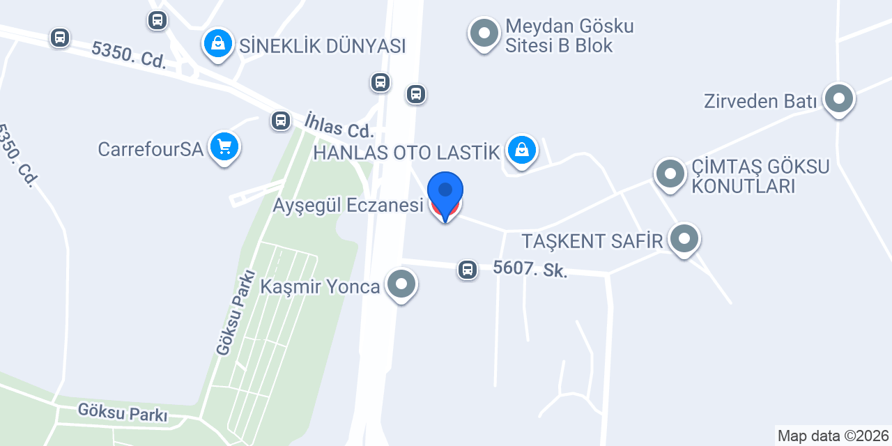 Ayşegül Eczanesi konumu
