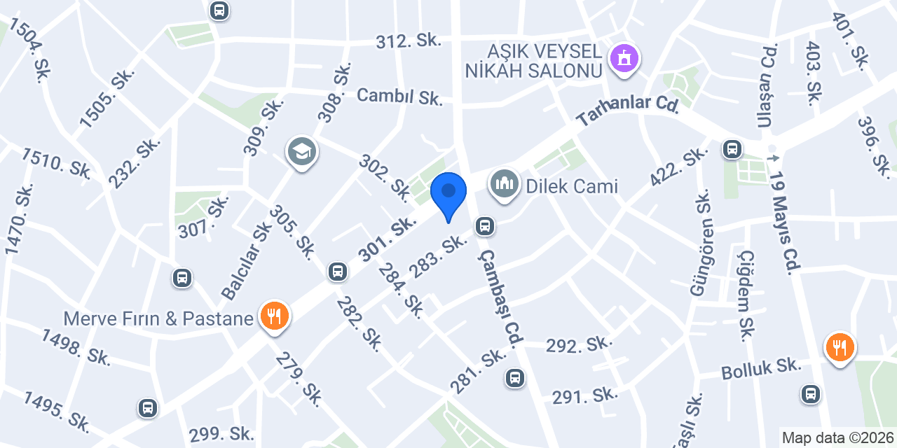 Ezgim Fırın konumu