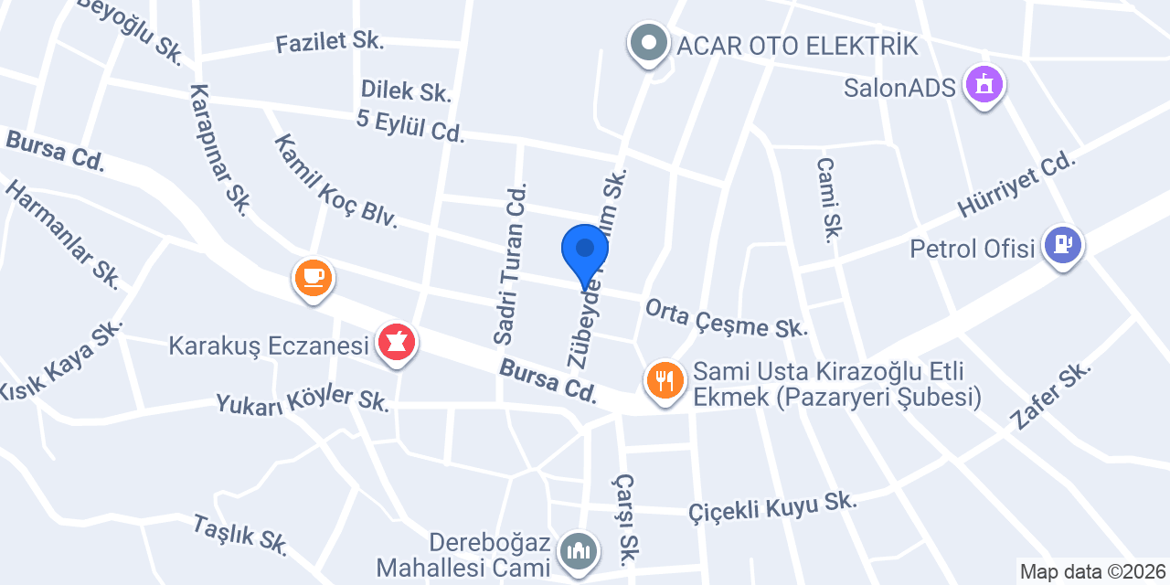 Şehir Lokantası konumu