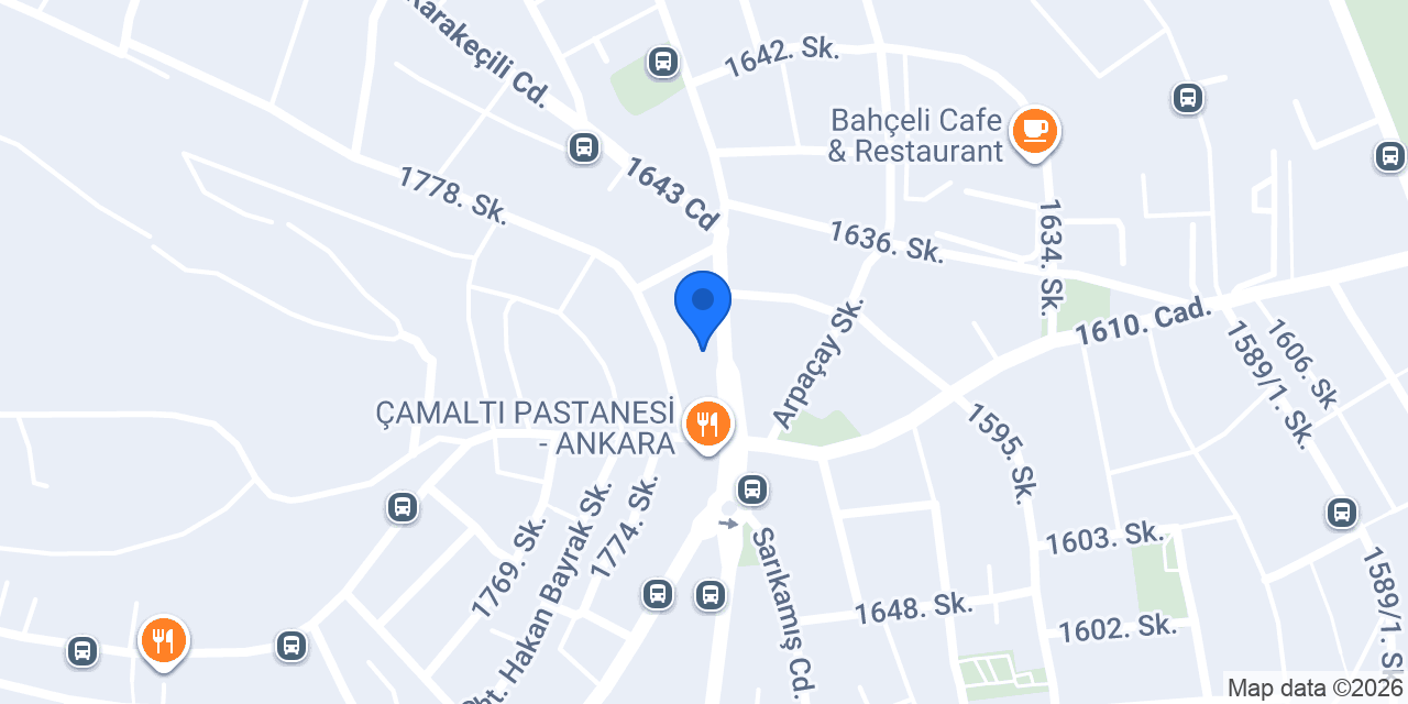 Eşsiz çiçekçi konumu