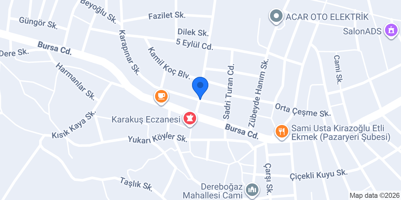 Beygaz konumu