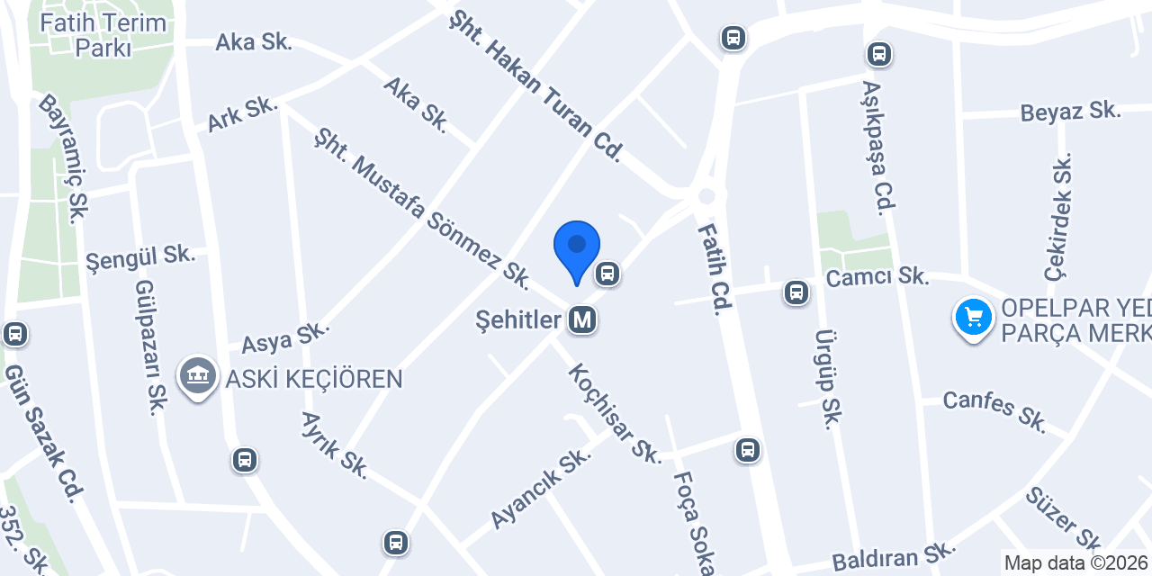 Yeni Sabah Eczanesi konumu