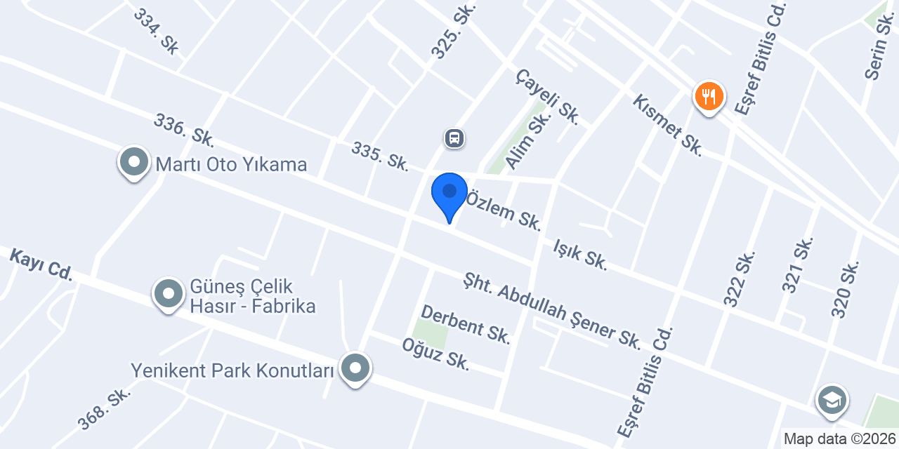 Yenikent Elektrik Tamircisi konumu