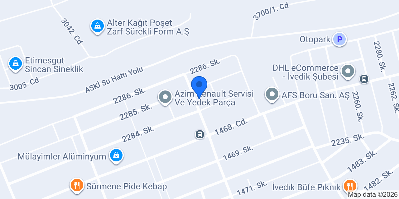 Step Dijital Vadi Grafik konumu