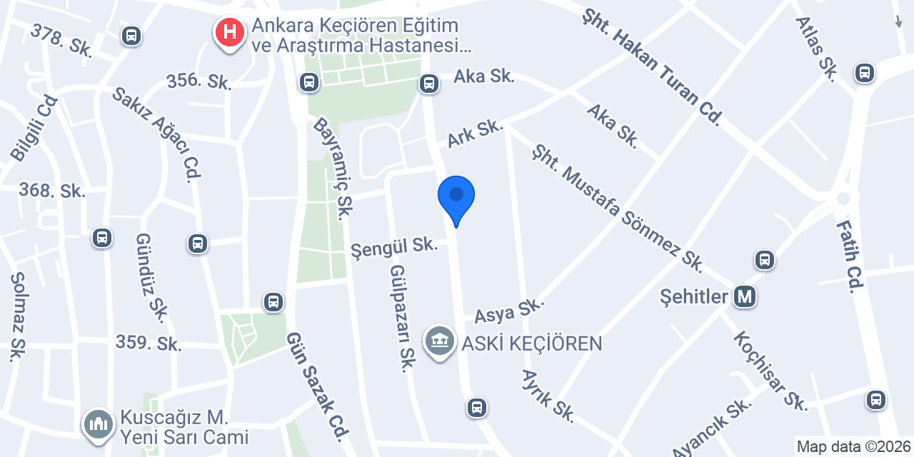 DeryaSevindik bayan Kuaförü konumu